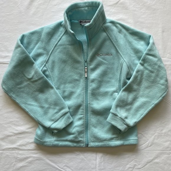 Columbia Other - Columbia Turquoise Fleece Jacket Size 10/12